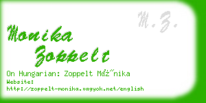 monika zoppelt business card